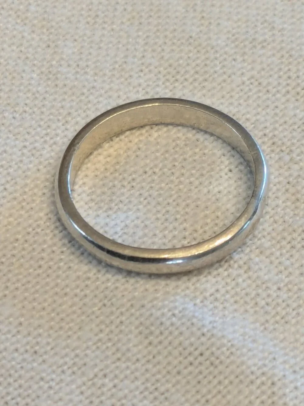 Vintage Taxco Mexico Sterling Silver Band Ring Minimalist 925 Wedding Stackable